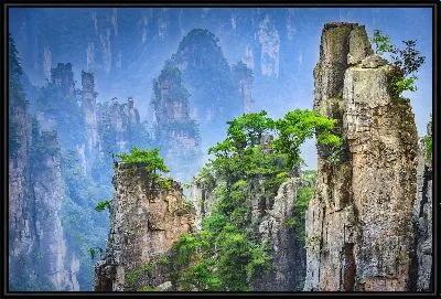 Картина Скалы и горы