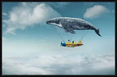 Картина Дирижабль из сказки