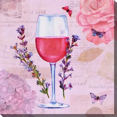 Картина маслом Эстетика вина