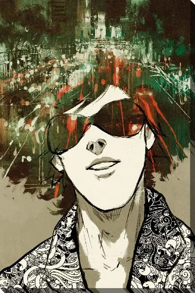 Постер Город в волосах