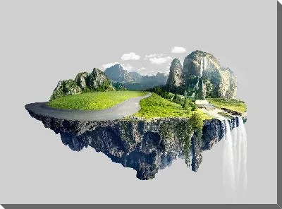 Постер Дорога по острову