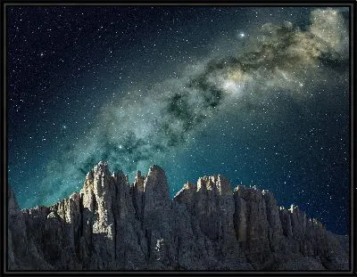 Картина Сияние в небе №2