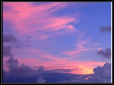 Сиреневое небо