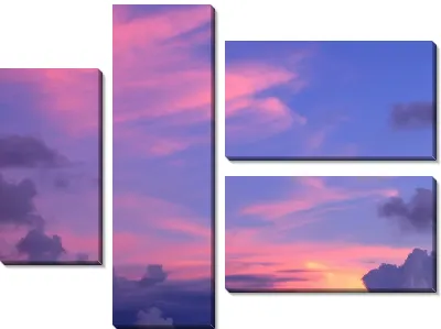 Сиреневое небо