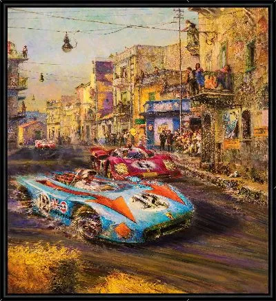 Картина Опасные гонки