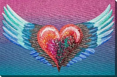 Сердце с крыльями