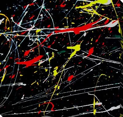 Картина маслом Красочное движение