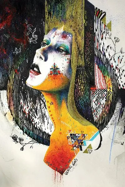 Плакат Арт портрет №7