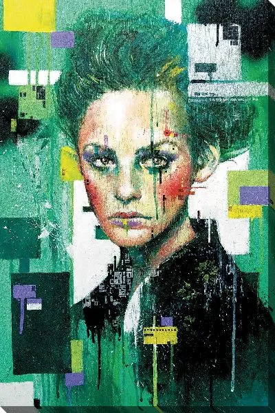 Картина маслом Арт портрет №11