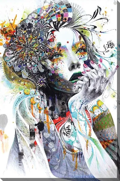 Картина маслом Арт портрет №12