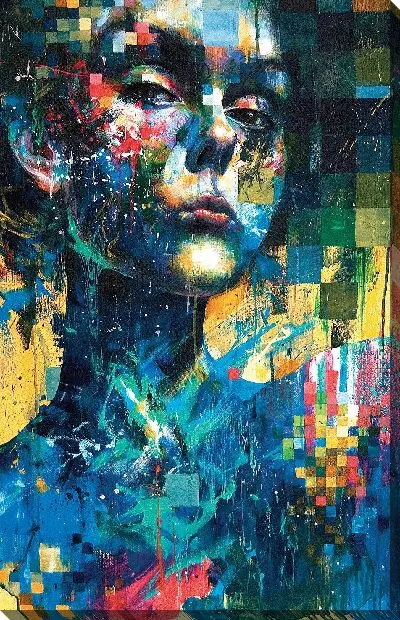 Картина маслом Арт портрет №13