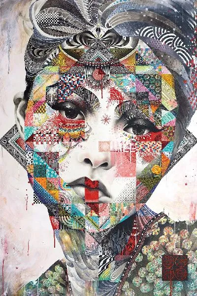 Плакат Арт портрет №16