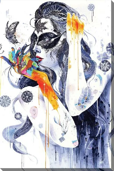 Картина маслом Арт портрет №18