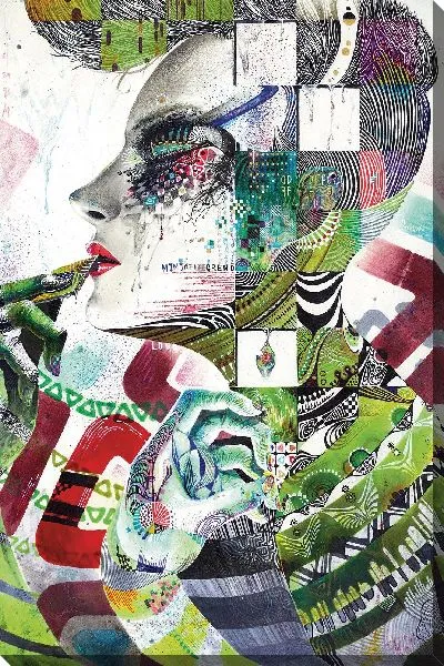 Картина маслом Арт портрет №24