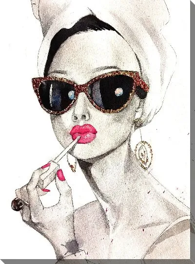 Картина маслом Модная штучка