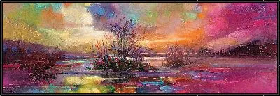 Картина Абстрактный пейзаж