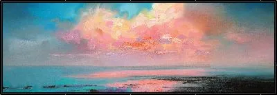 Картина Облака над морем