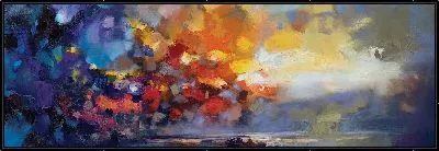 Картина Абстрактные облака №2