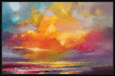 Картина Абстрактные облака №4