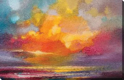 Постер Абстрактные облака №4