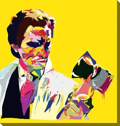 Картина маслом Портрет с топором