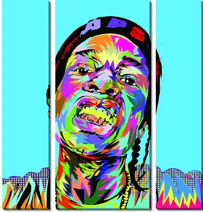 Модульная картина Рокки