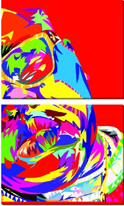 Модульная картина Биг бой