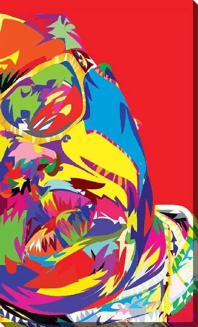 Картина маслом Биг бой