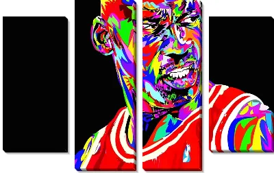 Модульная картина Майкл Джордан