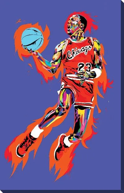 Картина маслом Майкл Джордан №2