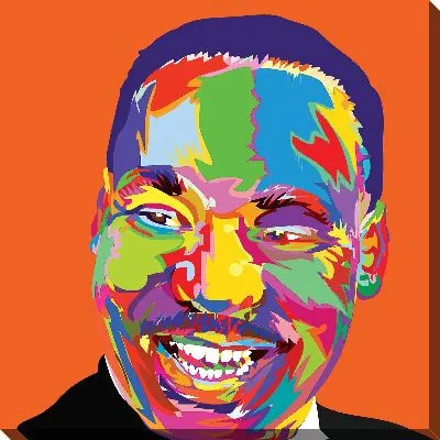 Картина маслом Мартин Лютер Кинг №2