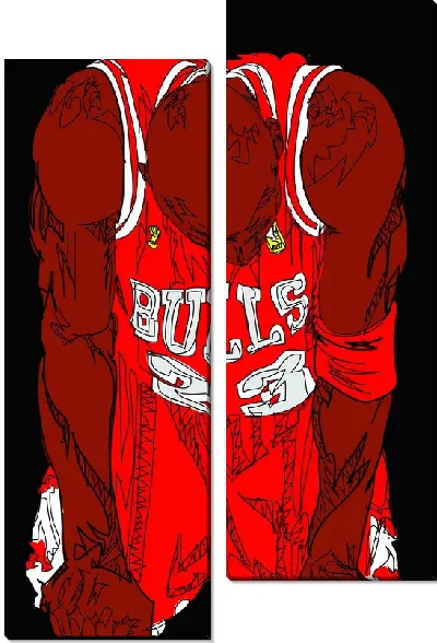 Модульная картина Майкл Джордан №3