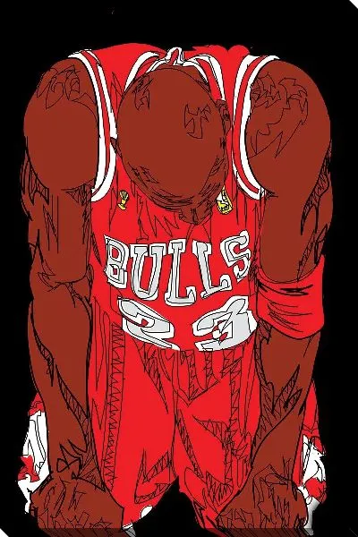 Картина маслом Майкл Джордан №3