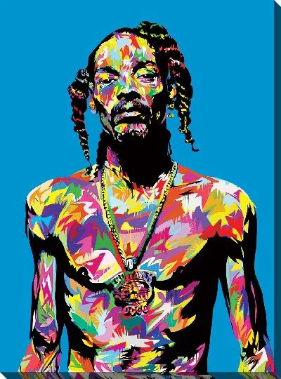 Картина маслом Снуп Догг