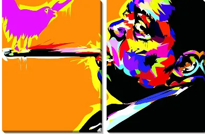 Модульная картина Печально известный