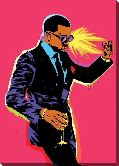 Картина маслом Дринк энд дэнс