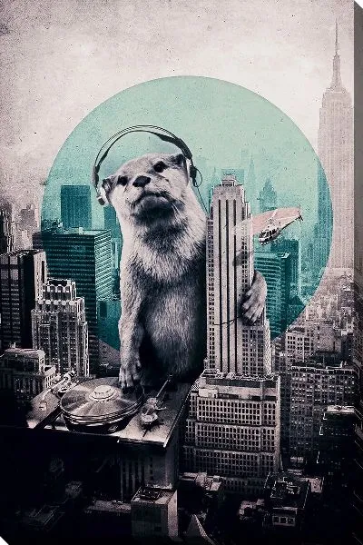 Постер DJ бобер