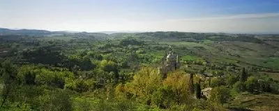 Плакат Вид на замок