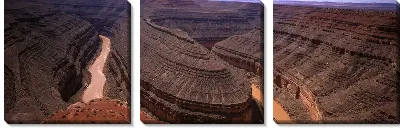 Модульная картина Река №2