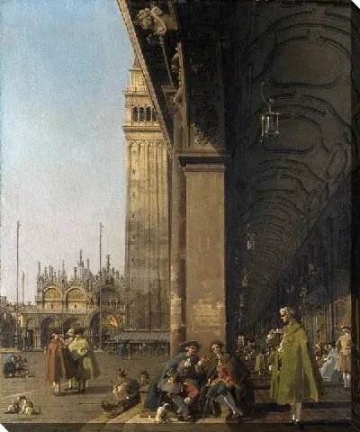 Картина маслом Площадь Сан-Марко (The Piazza San Marco)