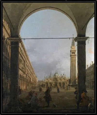 Картина Площадь Сан-Марко (The Piazza San Marco)