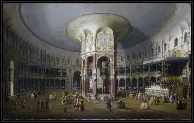 Картина Ротонда (Interior of the Rotunda at Ranelagh)