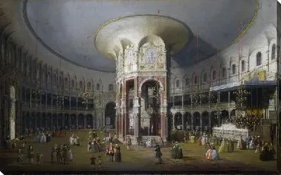 Постер Ротонда (Interior of the Rotunda at Ranelagh)