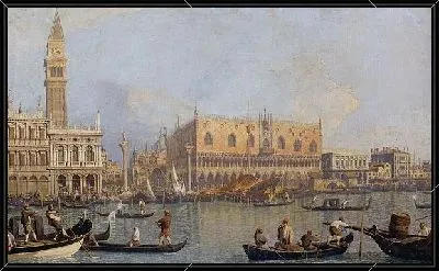 Картина Вид на дворец в Венеции (Veduta del Palazzo Ducale di Venezia)