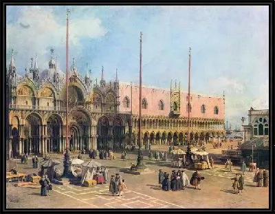 Картина Площадь Сан-Марко (Piazza San-Marco)