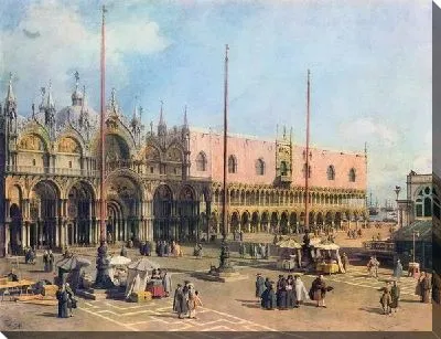 Картина маслом Площадь Сан-Марко (Piazza San-Marco)