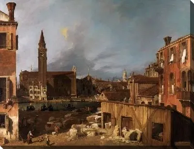 Картина маслом Двор Каменотес