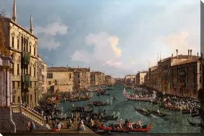 Постер Регата на большом канале (A Regatta on the Grand Canal)
