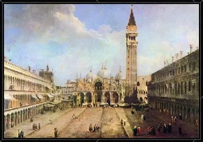 Картина Площадь Сан Марко (The Piazza San Marco)