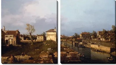 Модульная картина Венецианский пейзаж (Venetian)
